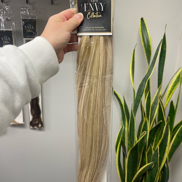 EBM Hair Extensions Other - EBM ENVY Collection - Light Blonde Nano Hair Extensions - Dimensional blonde-NEW